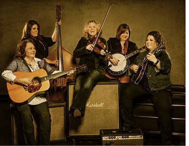 Sister Sadie, Photo: L-R Dale Ann Bradley, Beth Lawrence, Deanie Richardson, Gena Britt, Tina Adair Sister Sadie, Photo: L-R Dale Ann Bradley, Beth Lawrence, Deanie Richardson, Gena Britt, Tina Adair